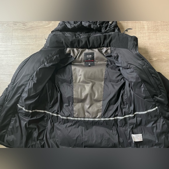 Center Pole Women’s Goose Down Padding Jacket Black Size S - Picture 5 of 16